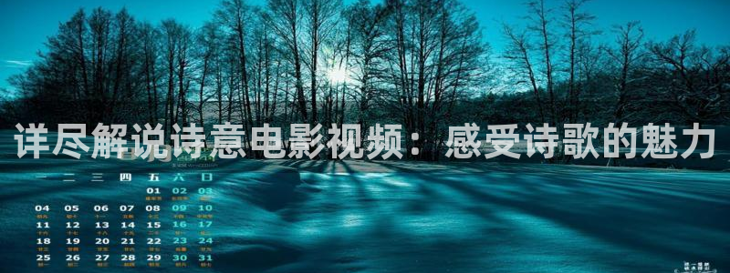 秋霞网,：详尽解说诗意电影视频：感受诗歌的魅力